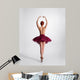 female ballet dancer Wall Mural