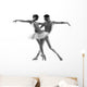 ballet dancers Wall Decal