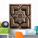 Detail from building in Marrakech, Morocco Wall Mural