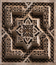 Detail from building in Marrakech, Morocco Wall Mural