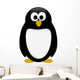 Vector penguin in cartoon style Wall Decal