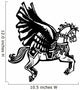 Pegasus Wall Decal