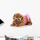 Dog in Bikini Wall Decal