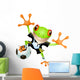 Goalkeeper Frog Wall Decal