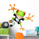 Goalkeeper Frog Wall Decal