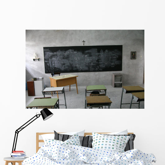 Classroom in catholic school in Argentina Wall Mural