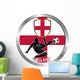 team of england Wall Decal