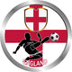 team of england Wall Decal