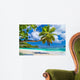 Idyllic Tropical Scenery Seychelles Wall Mural