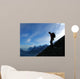 Climber on Gspaltenhorn Wall Mural