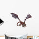 Red Dragon Wall Decal