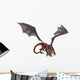 Red Dragon Wall Decal