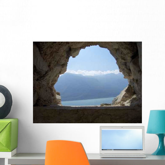 Finestra Sul Lago Di Wall Decal