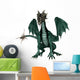 Green Dragon Wall Decal