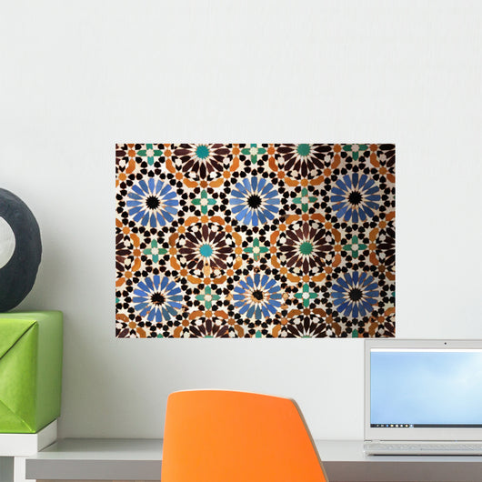 Mosaic From Marrakech Morocco Wall Mural