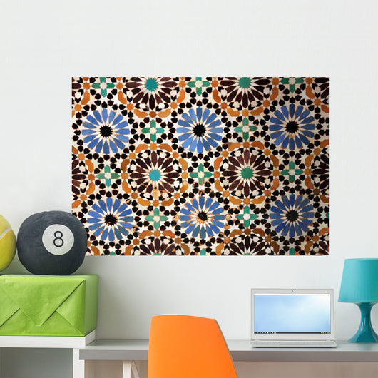 Mosaic From Marrakech Morocco Wall Mural