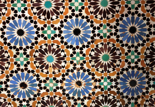 Mosaic From Marrakech Morocco Wall Mural
