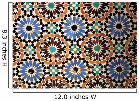 Mosaic From Marrakech Morocco Wall Mural