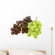 Bunch of Red and White Seedless Grapes Wall Decal