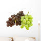 Bunch of Red and White Seedless Grapes Wall Decal