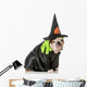 Dog Witch Wall Decal