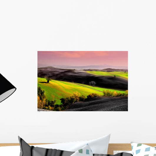 paesaggio toscano Wall Mural