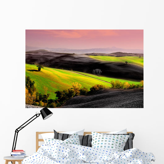 paesaggio toscano Wall Mural