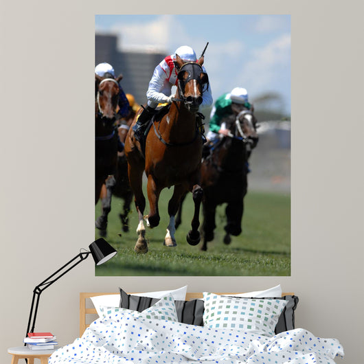 Jockey Action during Horse