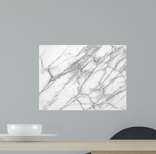 White Marble Highres Wall Mural