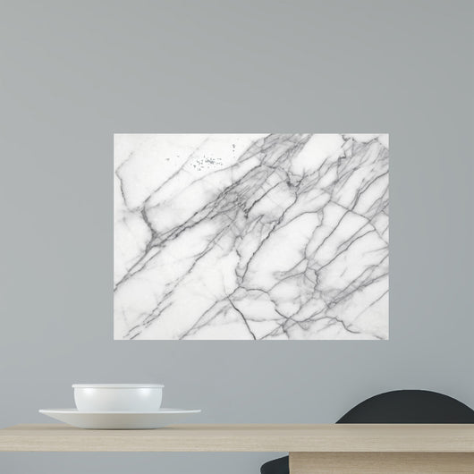 White Marble Highres Wall Mural