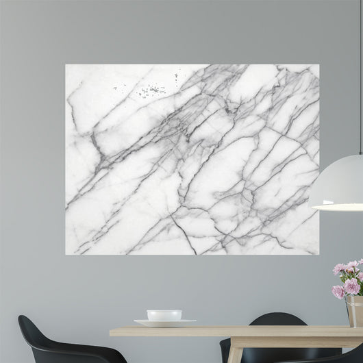 White Marble Highres Wall Mural