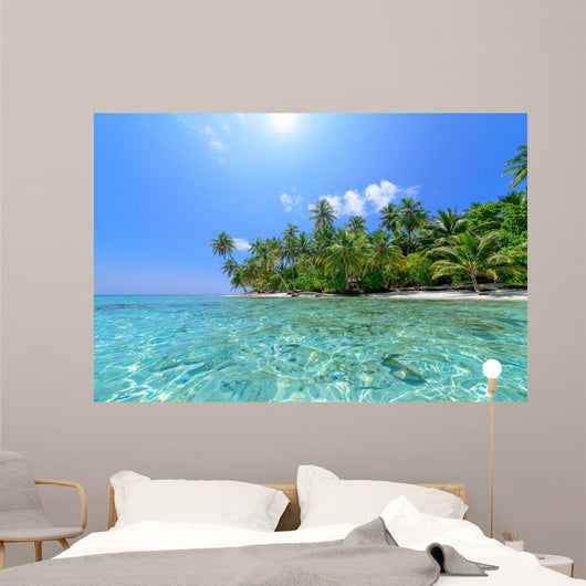 Strand Mit Palmen