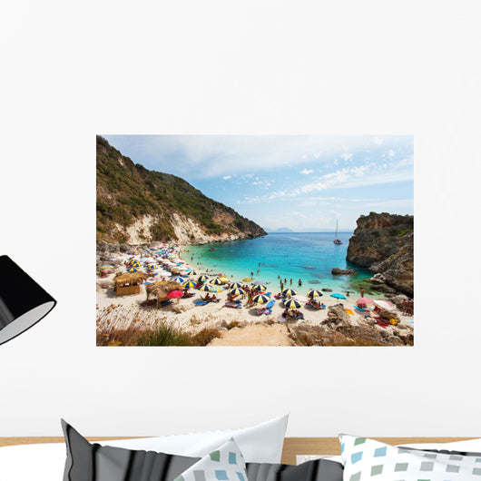 Agiofili Beach Lefkada Greece Wall Mural