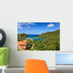 Marigot Bay St Lucia Wall Mural