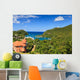 Marigot Bay St Lucia Wall Mural