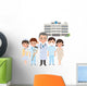 Doctors and Hospital Staff Wall Decal