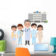 Doctors and Hospital Staff Wall Decal