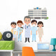 Doctors and Hospital Staff Wall Decal