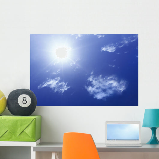 cloudy sky Wall Mural