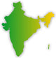 Indien Landesfarben Mit Schatten