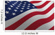 Very High Detailed American Flag Wall Mural