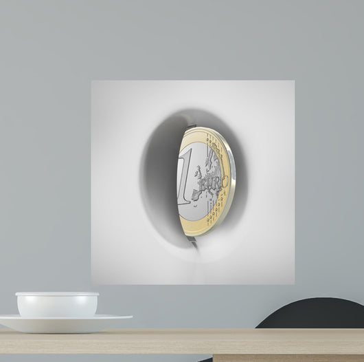 White Coin Slot Panel