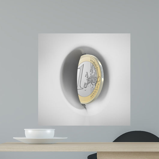 White Coin Slot Panel