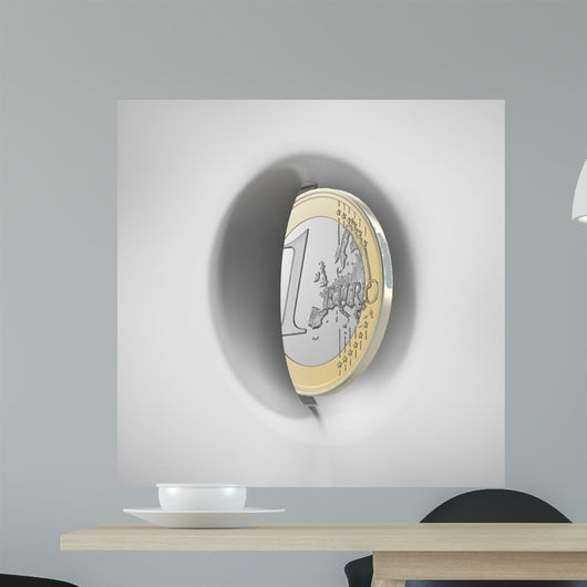 White Coin Slot Panel