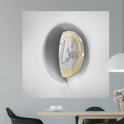 White Coin Slot Panel