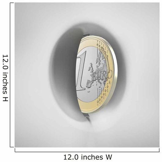 White Coin Slot Panel