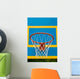 Sport Series Basket for the Basketball Game Wall Mural
