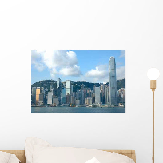 Skyline Hong Kong Cityscape Wall Decal