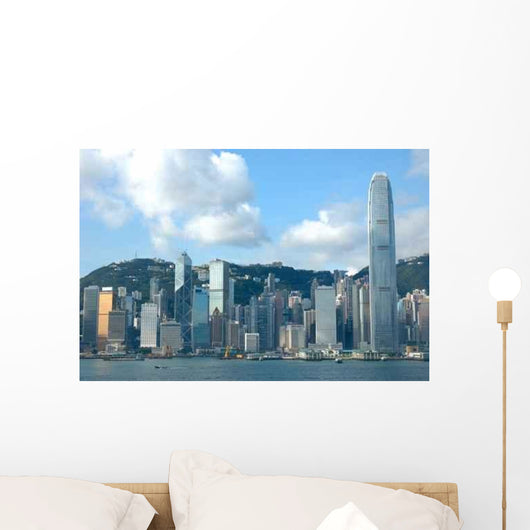 Skyline Hong Kong Cityscape Wall Decal