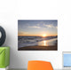 Malibu Sunset Wall Mural